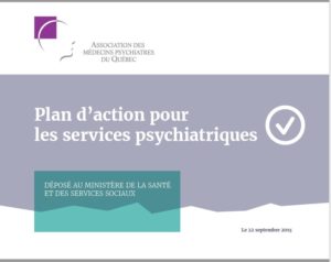 Plan d'action pour les services psychiatriques