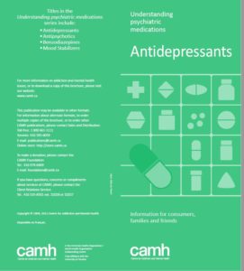 Understanding psychiatric medications - antidepressants